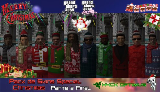 Pack de Skins Special Christmas Parte 3 Final