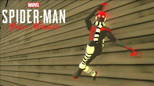 SpiderMan - Miles Morales Winter Suit