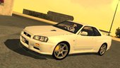 Nissan Skyline GTR R34 M-Spec Nur (SA lights) [PC and Mobile]