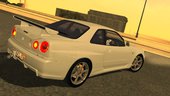 Nissan Skyline GTR R34 M-Spec Nur (SA lights) [PC and Mobile]