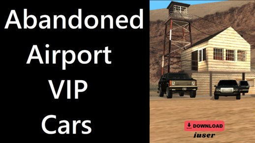 Abandoned Airport VIP Cars 