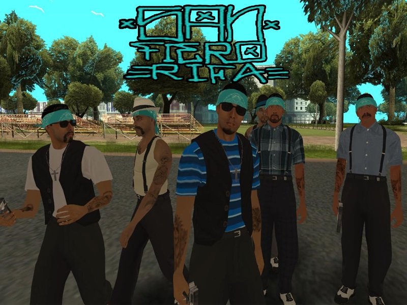 GTA San Andreas [SA] Rifa Tags Comeback Mod 