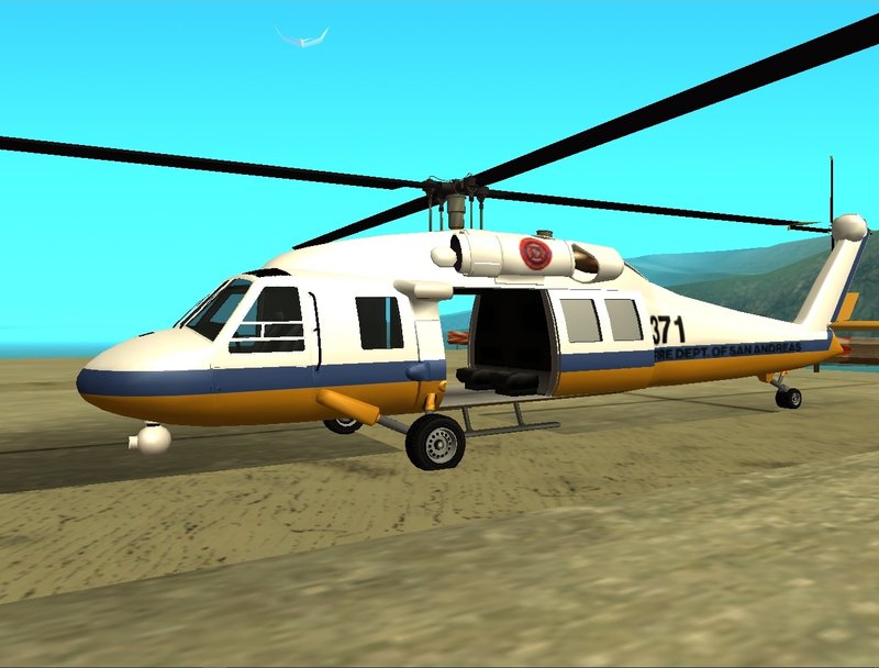 GTA San Andreas - como pegar (e salvar) helicóptero Raindance no