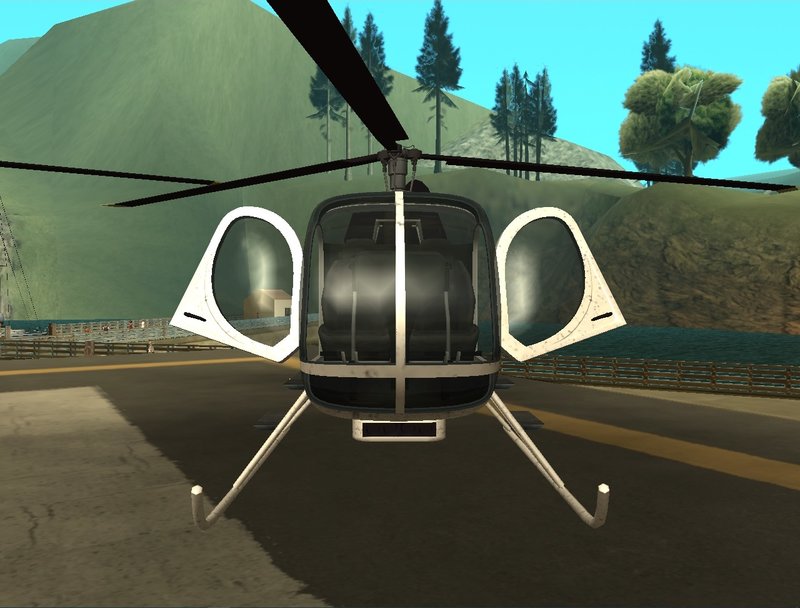 Helicóptero Seasparrow GTA San Andreas