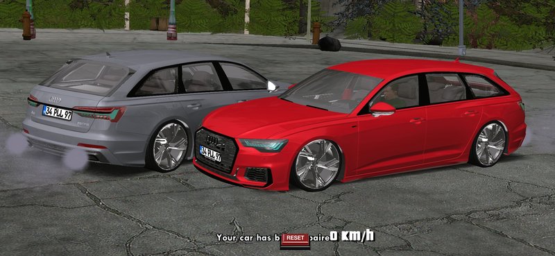 Audi A6 C8 (S-Line) for GTA San Andreas