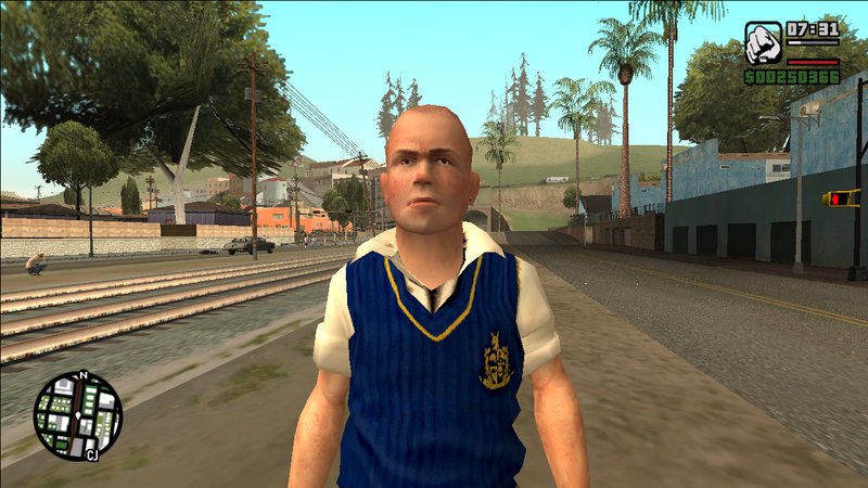 Jimmy Hopkins From Bully Anniversary Edition for GTA San Andreas