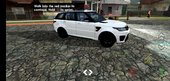 Range Rover Sport SVR Tour Package For Android