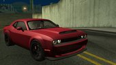 Dodge Challenger SRT Demon (Fate of the Furious) (SA lights) [PC and mobile]