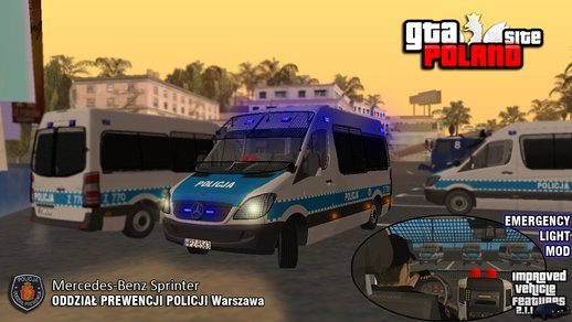 Mercedes Sprinter - POLICJA OPP KSP