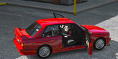 BMW M3 E30 1990 [Add-On | Tuning | Template]