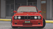 BMW M3 E30 1990 [Add-On | Tuning | Template]