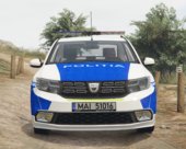 Dacia Logan 2018 Politia Design Nou [ELS]