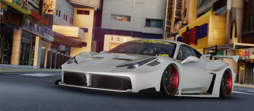 Ferrari 458 Liberty Walk Shillouette GT