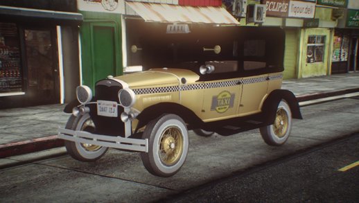 1928 Ford Model A Taxi