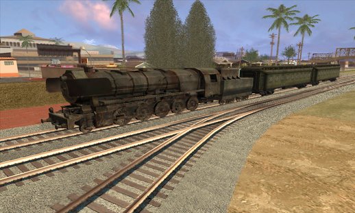 Call of Duty 5 BR-51 Steam Train