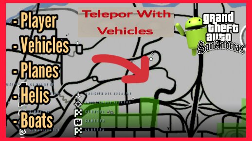 Teleport with Vehicles for Android