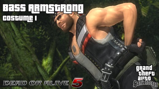 Dead Or Alive 5 - Bass Armstrong (Costume 1)
