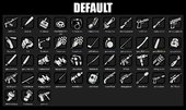 San Andreas HQ Weapon Icons [Without Border]