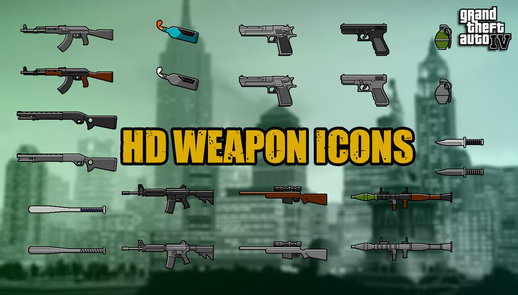 HD Weapon Icons