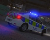 Dacia Logan 2019 Top Gear Police Departament [ELS]