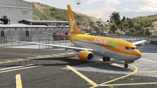 LIVERY ADAM AIR BOEING 737 600