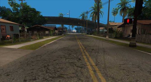 Backup Sidewalk & Road GTA SA Mobile