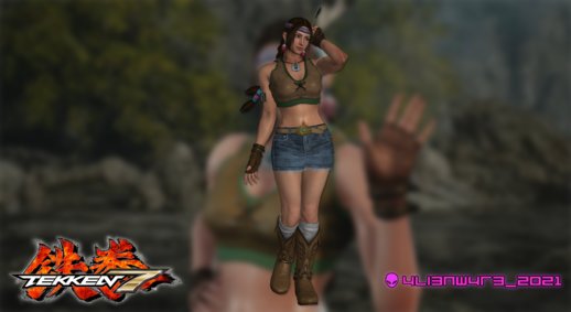 Tekken 7 Julia Chang Classic Tribe Outfit