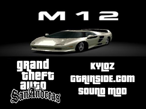 GTA SA Gran Turismo 2 Vector M12 Car Sound Mod