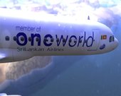 Airbus A320-200 SriLankan OneWorld Livery