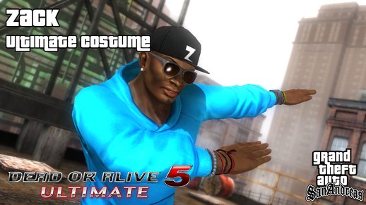 Dead Or Alive 5: Ultimate - Zack (New Costume)