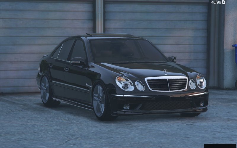 Mercedes-Benz E55 AMG (W211) [Add-On / Replace / FiveM, Tuning