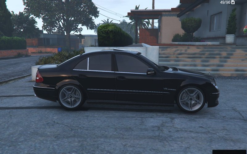 Mercedes-Benz E55 AMG (W211) [Add-On / Replace / FiveM, Tuning