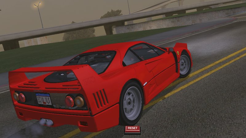 Download Ferrari F40 (US Spec) 1989 for GTA San Andreas (iOS, Android)