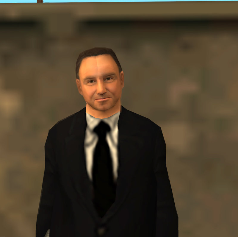 GTA San Andreas Andrzej Duda Mod 