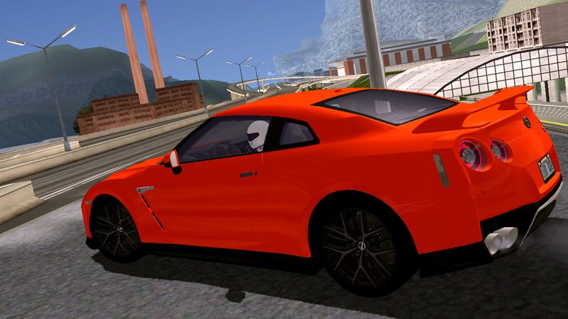 Realistic Nissan GT-R R35 Supreme X Louis Vuitto for GTA San Andreas  Definitive Edition