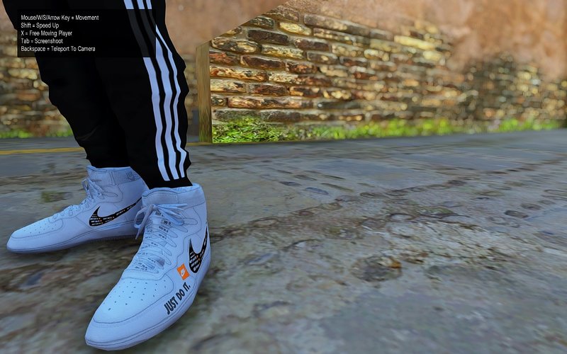 Custom Painted Grand Theft Auto San Andreas Nike Cortez