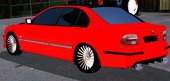 BMW E39 Red Black