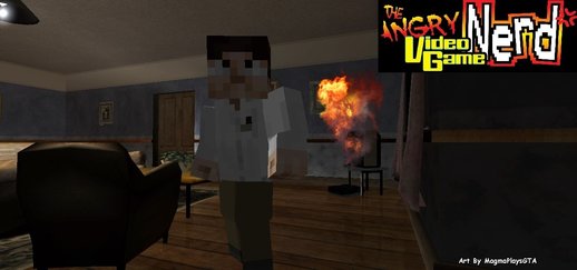 AVGN Minecraft Skin