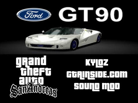 GTA SA Need For Speed 2 Ford GT90 Car Sound Mod