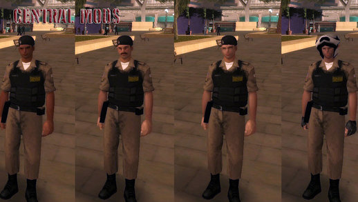 Pack Skins PMMG (lapd1, sfpd1, lvpd1 e lapdm1) 