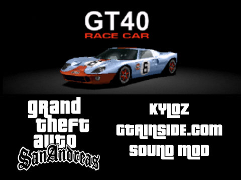 Gran Turismo 2 Ford GT40 Race Car Sound Mod