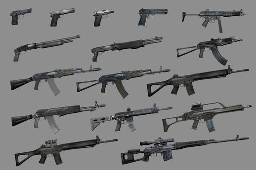 STALKER Weapons Pack