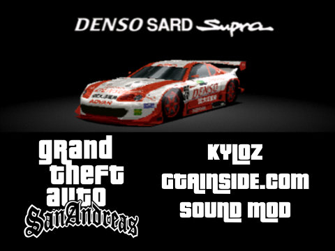 Gran Turismo 2 Toyota Denso SARD Supra GT 1999 Car Sound Mod