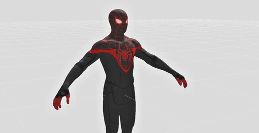 Miles Morales PS5 Classic Suit V2 Fixed - Gta San Andreas