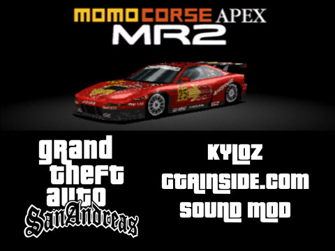 Gran Turismo 2 Toyota Momo Corse Apex MR2 GT 1999 Car Sound Mod
