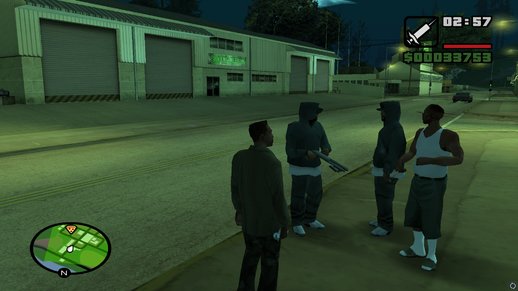 GTA Underground Weapons to peds