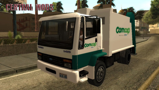 Ford Cargo 1415 - Caminhão de Lixo (Comcap Prefeitura de Florianópolis-SC)