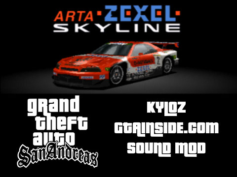 Gran Turismo 2 Nissan Arta Zexel Skyline GT-R 1999 Car Sound Mod