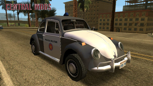 Volkswagen Fusca 1970 - Polícia Militar 