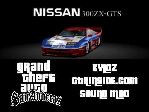 Gran Turismo 2 Nissan 300ZX-GTS GT 1997 Car Sound Mod